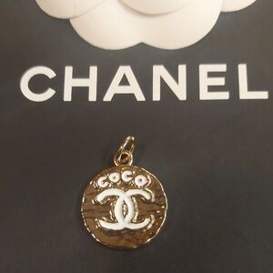 CC Gold Zipper Pull Charm